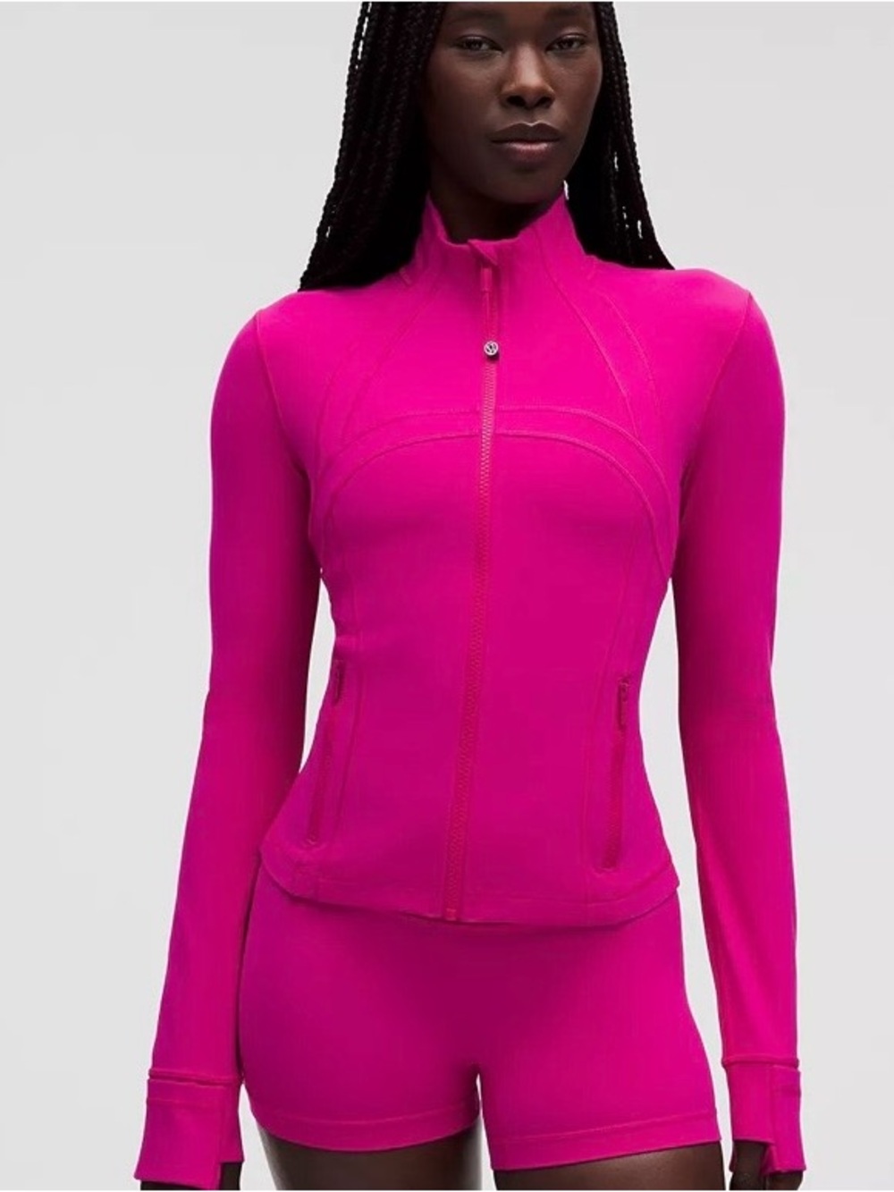 lululemon athletica Define Jacket in Hot Pink